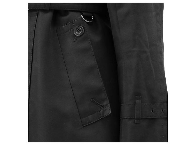 Autre Marque Trench coat de algodón, poliéster y lana Aquascutum Castaño Gris antracita - vista 4