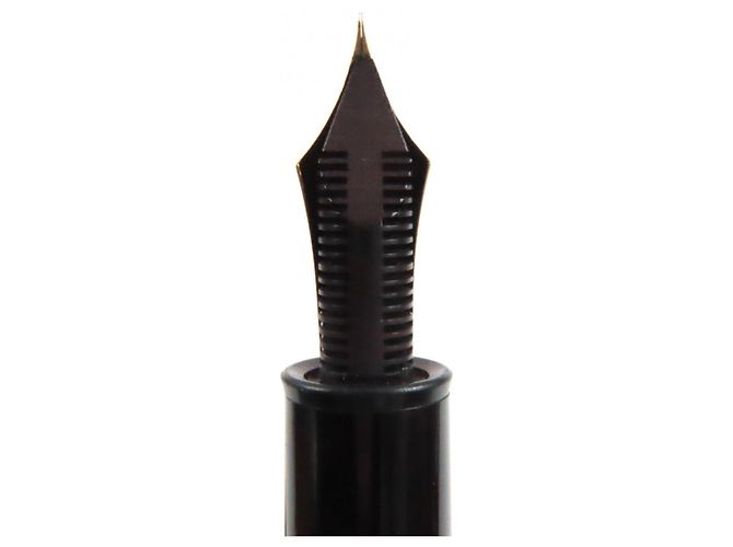 Pluma Montblanc Meisterstück 149 en oro de 14K Negro - vista 7