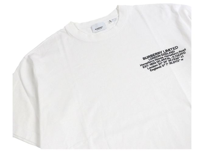 Camiseta de algodón Burberry Blanco - vista 2