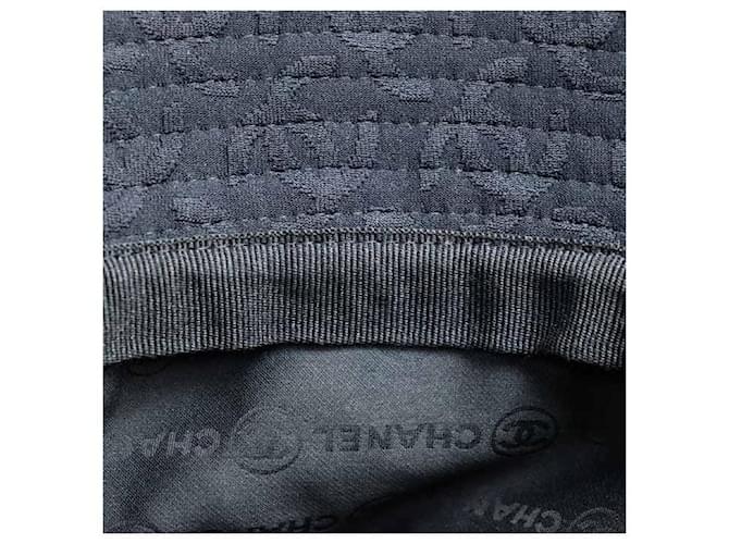Chanel Coco Mark Bucket Hat Schwarz - Ansicht 5