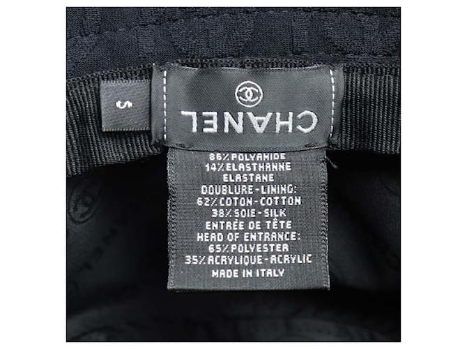 Chanel Coco Mark Bucket Hat Schwarz - Ansicht 6