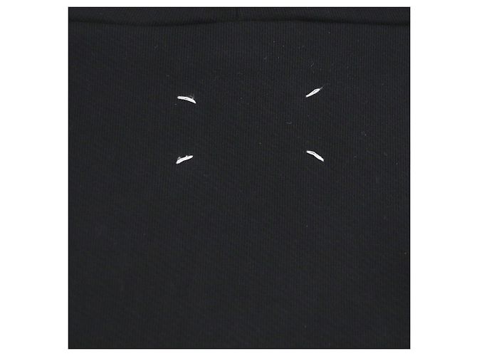 Maison Martin Margiela Hoodie mit diagonale Farbeffekt Maison Margiela 10 Schwarz - Ansicht 5