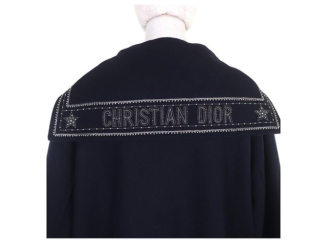 Chaqueta de Lana Christian Dior Azul Azul marino - vista 5