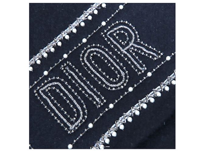 Chaqueta de Lana Christian Dior Azul Azul marino - vista 7