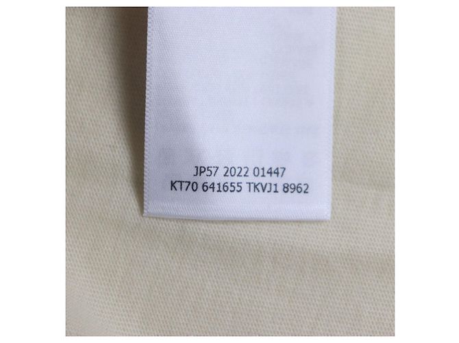 Camiseta de algodón Balenciaga Beige Crudo - vista 8