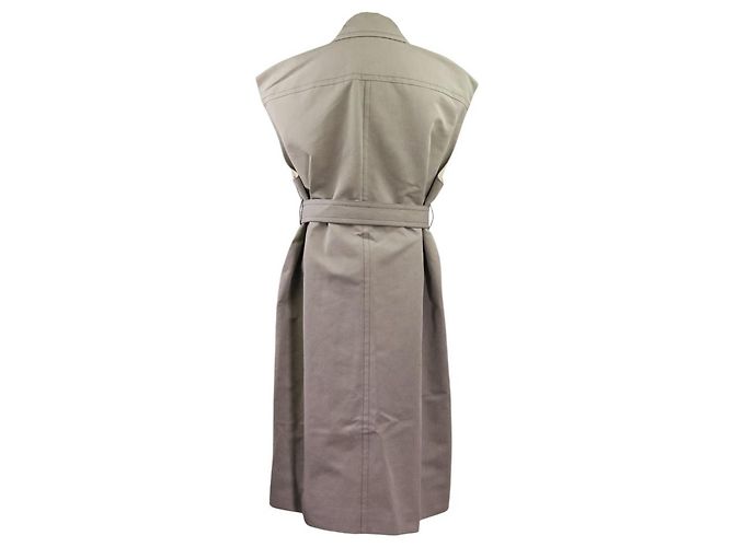Autre Marque Abrigo sin mangas con cuello regular BLAMINK Castaño - vista 4