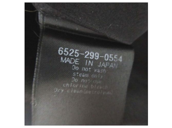 Autre Marque Abrigo de lana de alpaca Drawer Negro - vista 5