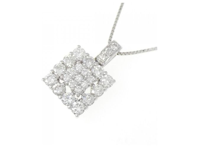 Autre Marque Collana con diamanti Au750 Argento - vista 3
