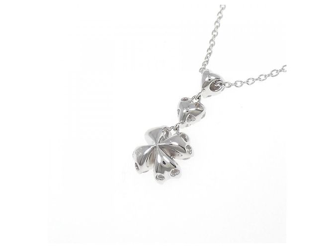 Autre Marque Collana con diamanti Au750 Argento - vista 4