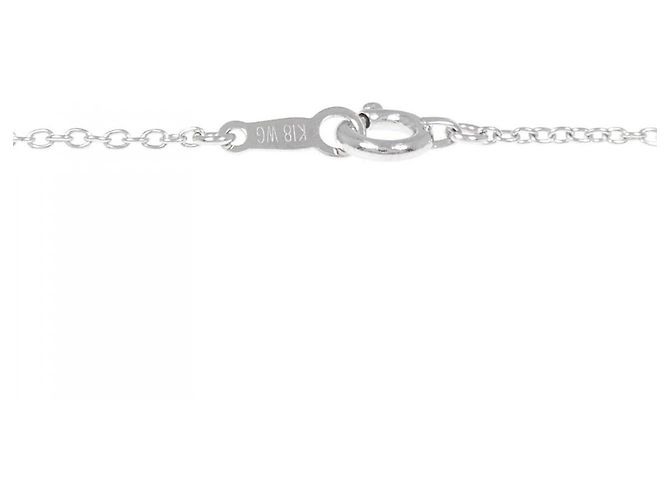 Autre Marque Collana con diamanti Au750 Argento - vista 5