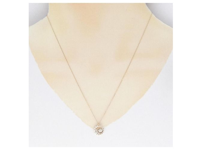 Autre Marque Collana in Diamante di Luna Au750 Rosa - vista 6
