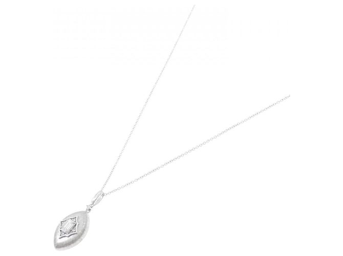 Autre Marque Collana con diamanti Au750 Argento - vista 2