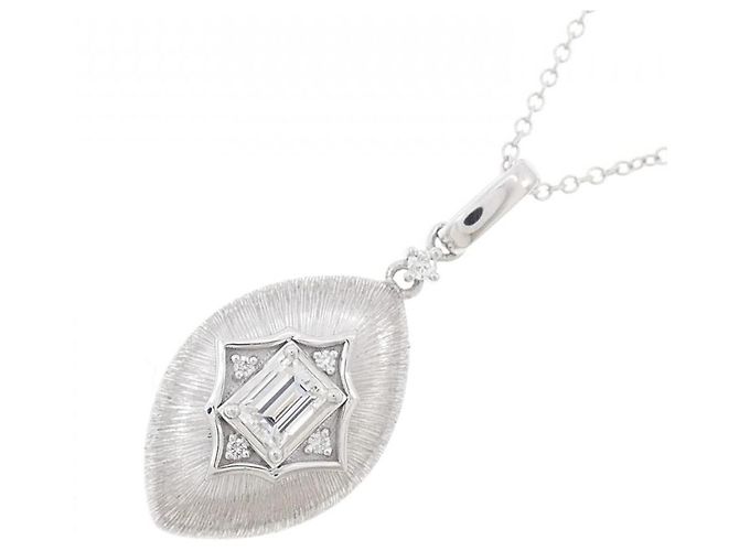 Autre Marque Collana con diamanti Au750 Argento - vista 3