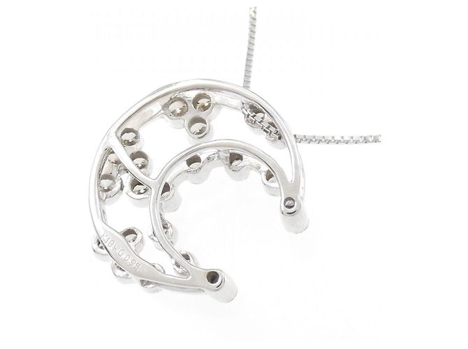 Autre Marque Collana con diamanti Au750 Argento - vista 4