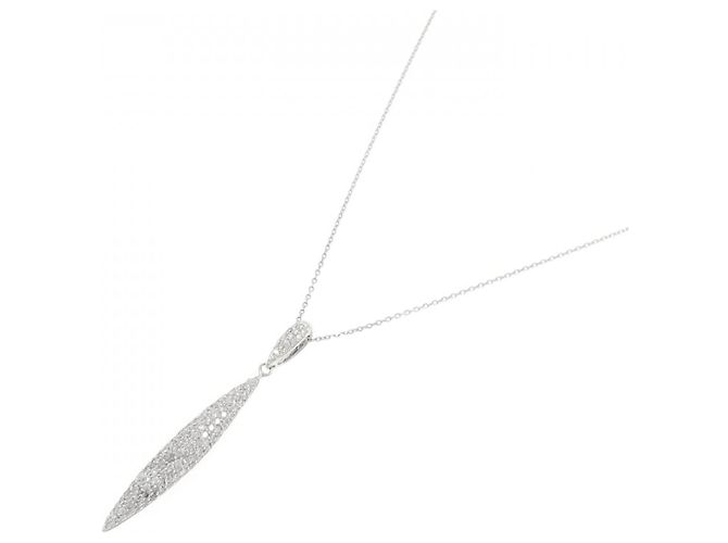 Autre Marque Collana in diamante in oro bianco Au750 Argento - vista 2