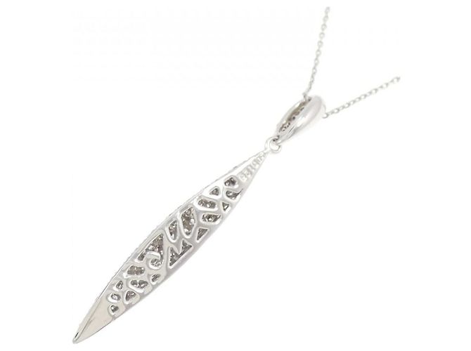 Autre Marque Collana in diamante in oro bianco Au750 Argento - vista 4
