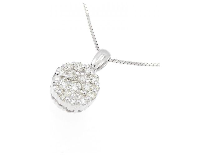 Autre Marque Collana in diamante in oro bianco Au750 Argento - vista 3