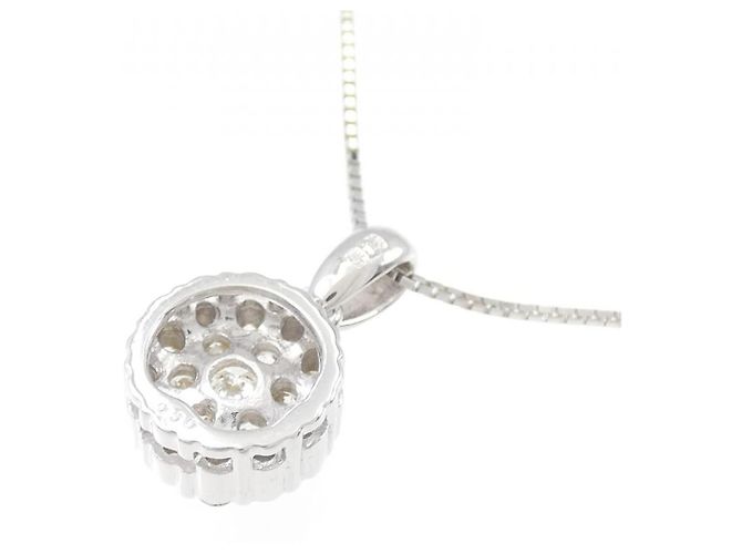 Autre Marque Collana in diamante in oro bianco Au750 Argento - vista 4