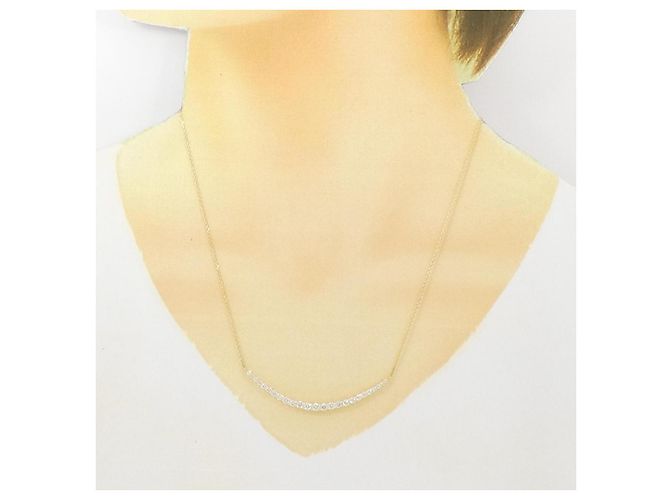 Autre Marque Collana in diamante Au750 D'oro - vista 6