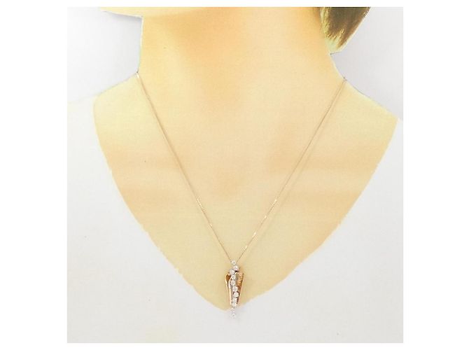 Autre Marque Collana in diamante Au750 Rosa - vista 6