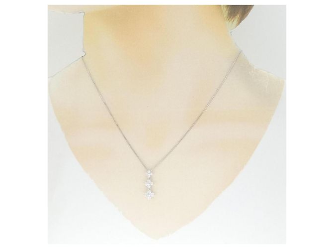 Autre Marque Collana in diamante Au750 Argento - vista 6