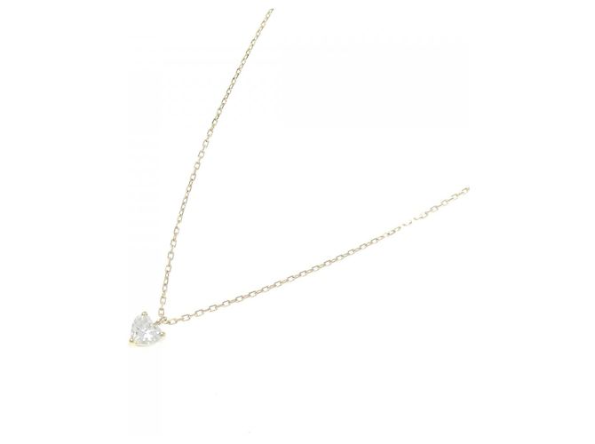 Autre Marque Collana con diamante a forma di cuore Au750 D'oro - vista 2