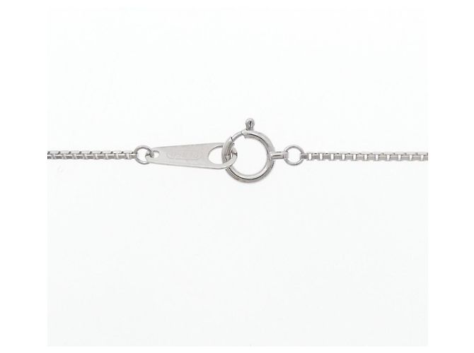 Autre Marque Collana in Zaffiro e Diamante Pt900 Pt850 Blu - vista 5