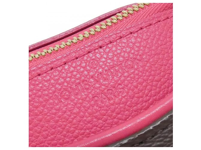 Borsa Pallas Monogram Louis Vuitton Marrone Rosa Gold hardware - vista 5