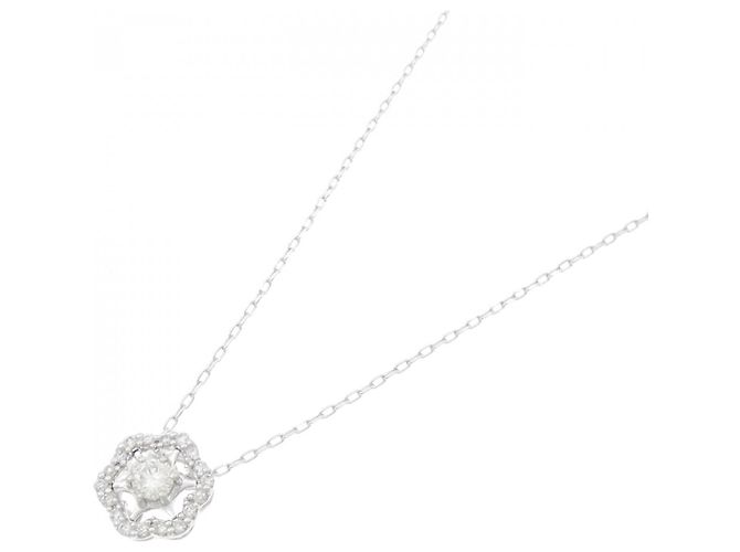 Autre Marque Collana in diamante in oro bianco Au750 Argento - vista 2