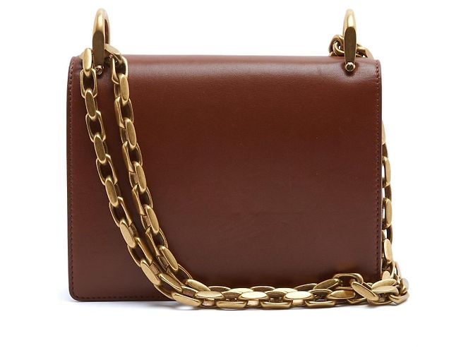 Christian Dior 2018 Borsa DiorDirection in Pelle Beige con Catena Dorata Cammello - vista 3