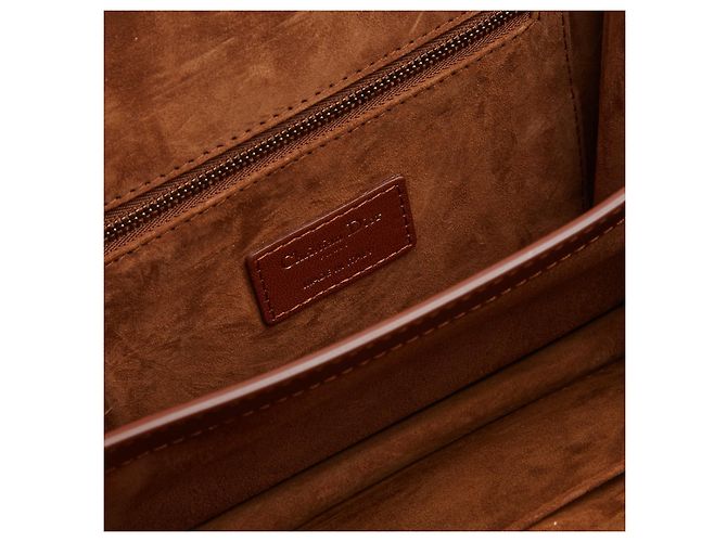 Christian Dior 2018 Borsa DiorDirection in Pelle Beige con Catena Dorata Cammello - vista 6