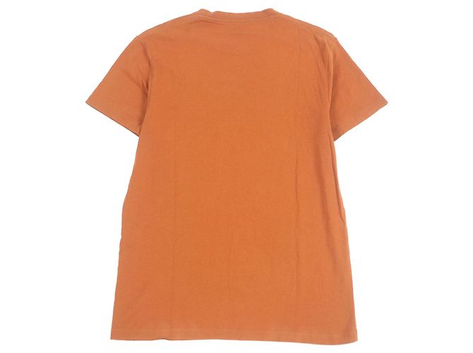 Camiseta de algodón con bordado Anagram Loewe Castaño - vista 3