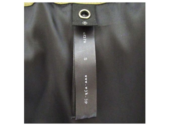 Autre Marque wjk Lamb Leather Down Jacket Black Green Khaki - view 6