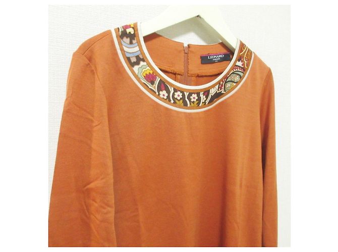 Autre Marque Wollstrick mit Blumenmuster LEONARD Braun - Ansicht 4