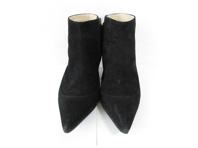 Autre Marque Botines de ante Nina Ricci Negro - vista 2
