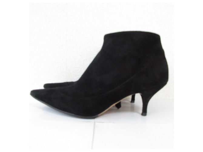 Autre Marque Botines de ante Nina Ricci Negro - vista 5