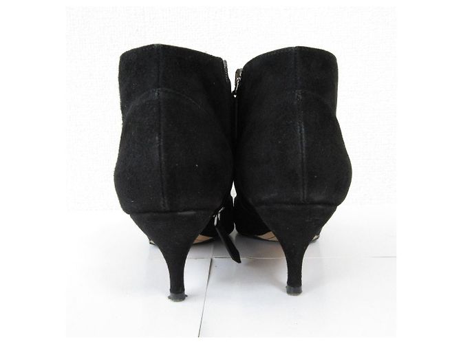Autre Marque Botines de ante Nina Ricci Negro - vista 6