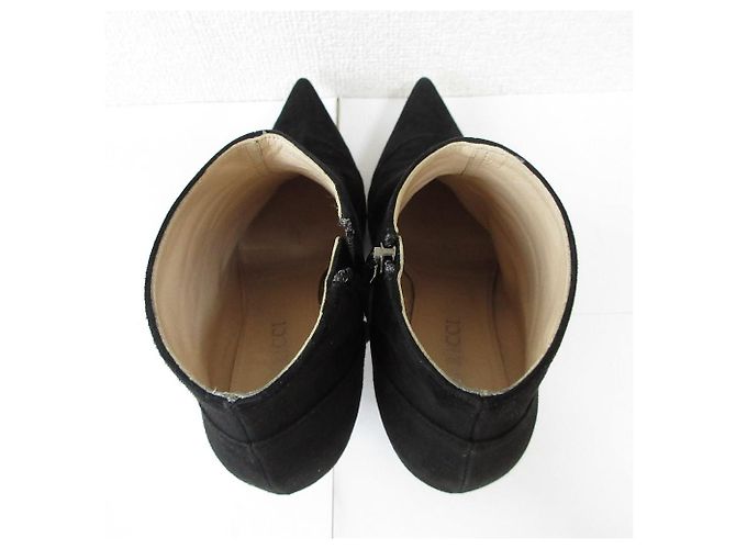 Autre Marque Botines de ante Nina Ricci Negro - vista 7