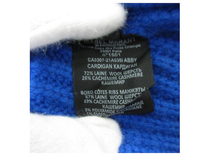 Autre Marque Cárdigan de punto ABBY de Isabel Marant Azul - vista 10