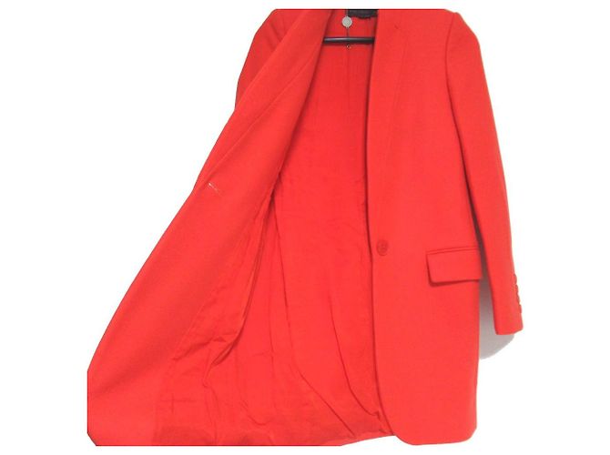 Stella Mc Cartney Abrigo de Lana Bryse de Stella McCartney Naranja - vista 4