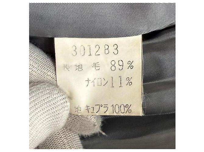 Autre Marque Abrigo ceñido con cuello de piel Pierre Cardin Castaño - vista 6