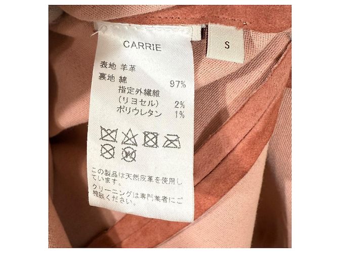 Autre Marque Stouls Wildleder-Kleid Pink - Ansicht 6