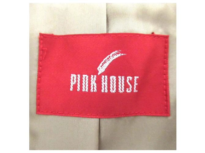 Autre Marque Abrigo de Mohair PINK HOUSE Beige - vista 6