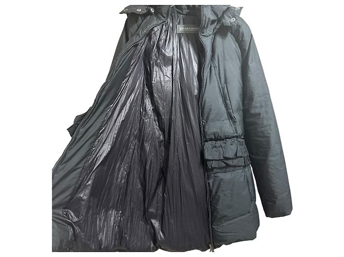 Autre Marque Abrigo de Plumas Ermanno Scervino Negro - vista 3