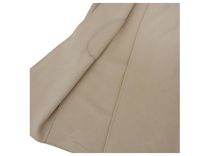 Autre Marque Abrigo de Melton Doble Cara Beaver DES PRES Beige - vista 5