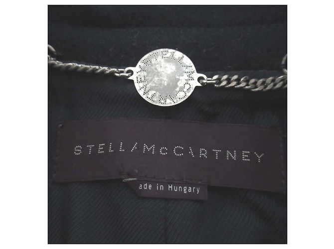Stella Mc Cartney Abrigo de Lana Bryce de Stella McCartney Azul Azul marino - vista 9