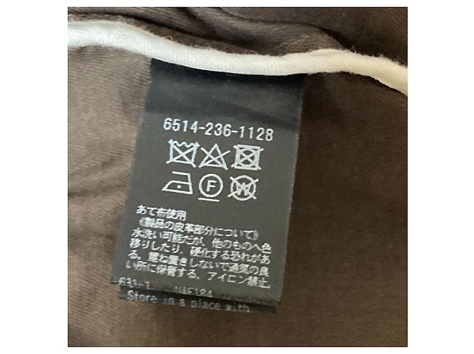 Autre Marque Pantalon à couture centrale Drawer Marron - vue 6