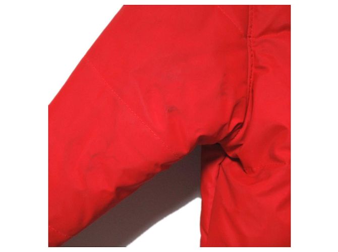 Apc Abrigo acolchado de PVC A.P.C. Roja - vista 9