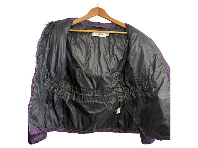 Chaqueta de nylon Coach Púrpura - vista 3