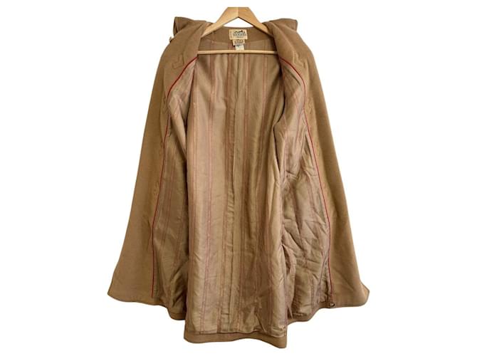 Abrigo Duffle Grenan Camel de Hermès Castaño - vista 3